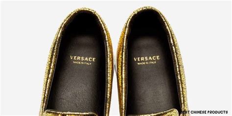 are versace shoes made in china|where are Versace clothes made.